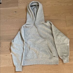 TNA Light Heather Chrome Gray Hoodie Sweater XXS